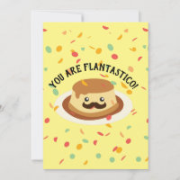 Fun You are Flantastico Cute Flan with a Moustache