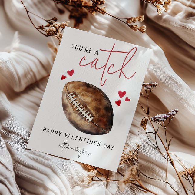 Fun You're A Catch | Valentines Day Holiday Card (Creator Uploaded)