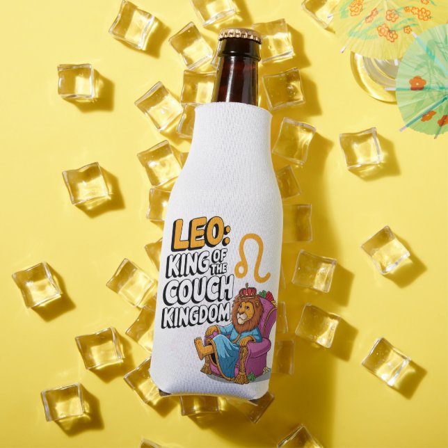 Fun Zodiac Leo design Bottle Cooler (In Situ Summer)
