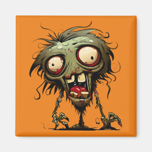 Fun Zombie - Happy Halloween Magnet