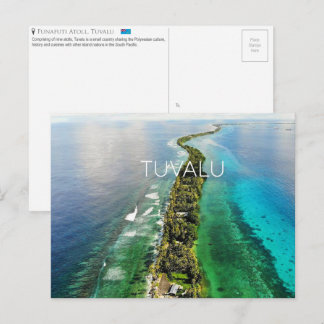 Funafuti, Tuvalu Postcard