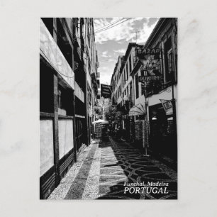 Funchal Alleys : Madeira (Portugal) Postcard