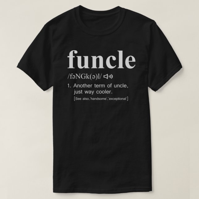 FUNCLE  Essential T-Shirt.png T-Shirt (Design Front)