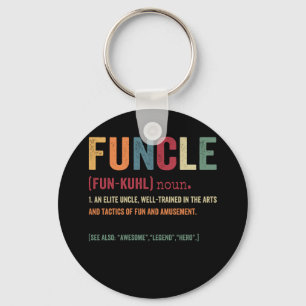 Funcle Funny Uncle Definition, Awesome Legend Hero Key Ring