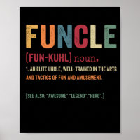 Funcle Funny Uncle Definition, Awesome Legend Hero