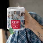 Funcle Photo Collage Definition Cute Modern Uncle  Coffee Mug<br><div class="desc">Create your own photo collage coffee mug for a fun uncle- FUNCLE! Simply upload 9 of your favorite pictures and customize text.</div>