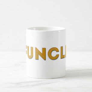 Funcle Retro Inspired Typography Coffee Mug