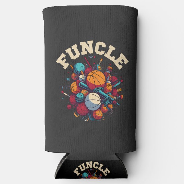 Funcle  seltzer can cooler (Front)