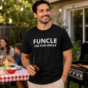 Funcle The Fun Uncle Funny Uncle Gift T-Shirt