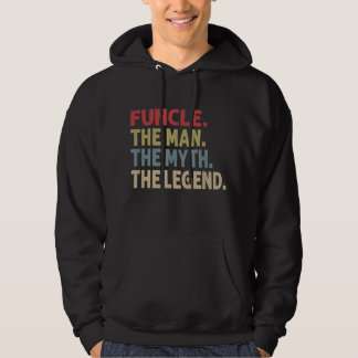 Funcle the Man the Myth the Legend Funny Hoodie