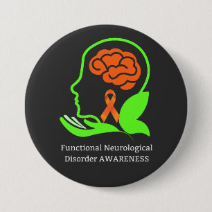 Functional Neurological Disorder Awareness FND 7.5 Cm Round Badge