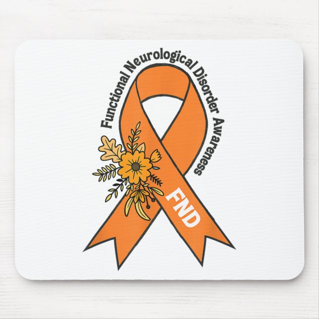 Functional Neurological Disorder Awareness Fnd War Mouse Mat (Front)