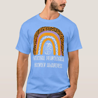 Functional Neurological Disorder FND Leopard Orang T-Shirt