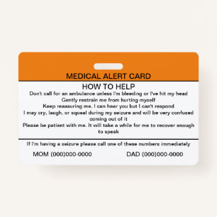 Functional Neurological Disorder Medical Badge ID Badge