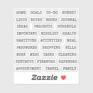 Functional Old Script Planner Tab Binder Divider