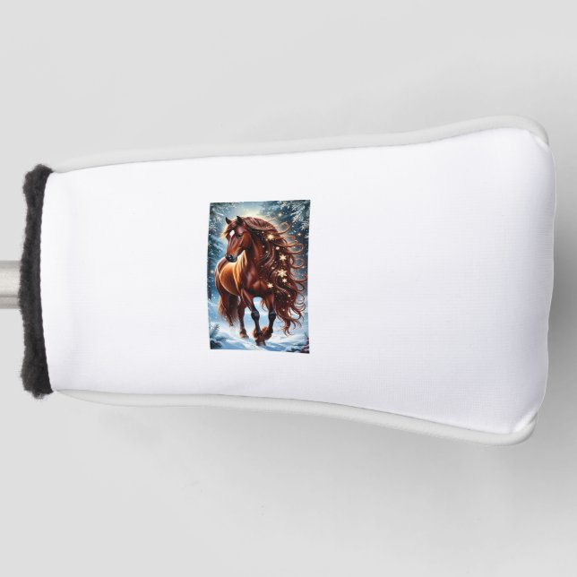 Funda Acolchada para Putter de Golf Golf Head Cover (Front)