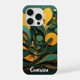 Funda para Celular Arte Biodiversidad Viva Conexió iPhone 15 Pro Case