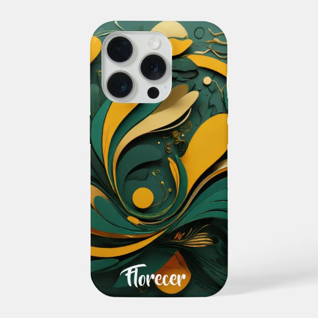 Funda para Celular Arte Biodiversidad Viva iPhone Case (Back)