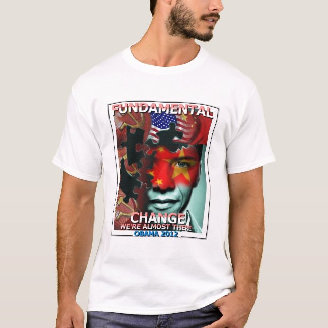 Fundamental Change We're Almost There T-Shirt (Front)