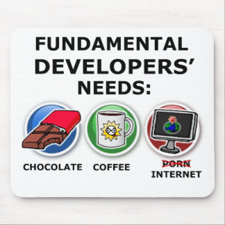 Fundamental developer needs mouse mat