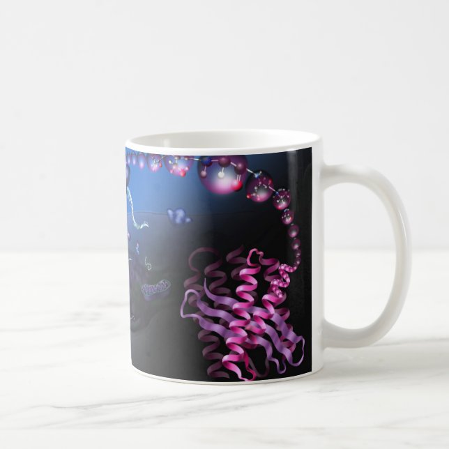 Fundamental Dogma of Molecular Biology Coffee Mug (Right)