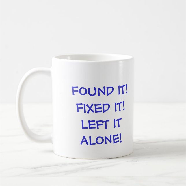 Fundamentals Coffee Mug (Left)