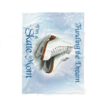Funding the dream small fleece blanket