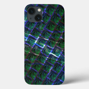 Fundo de imagem verde sob grade escura? iPhone 13 case