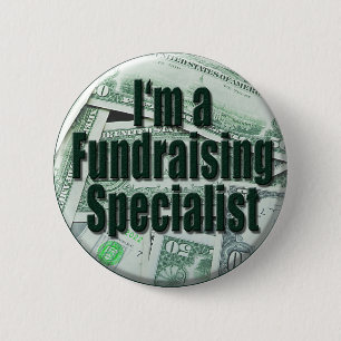 Fundraising 6 Cm Round Badge