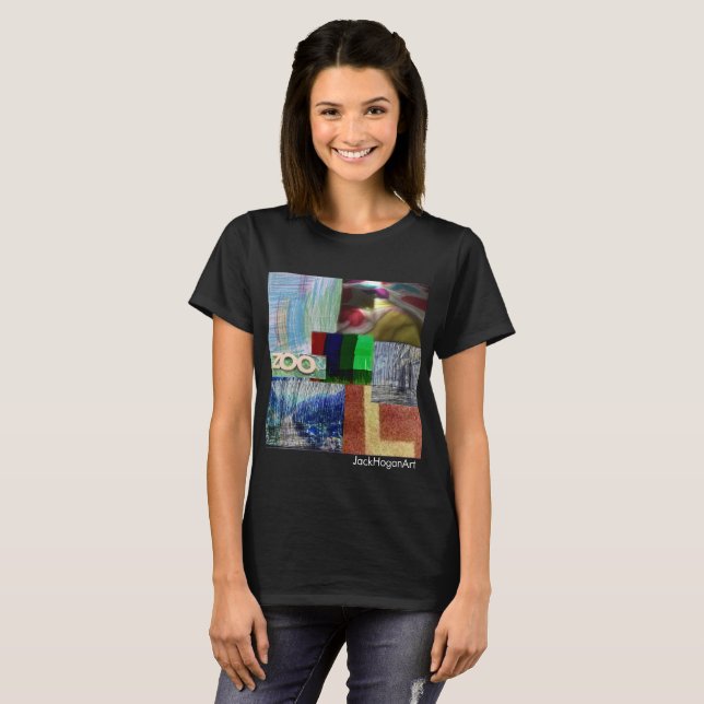 Fundraising T shirt featuring JackHoganArt (Front Full)