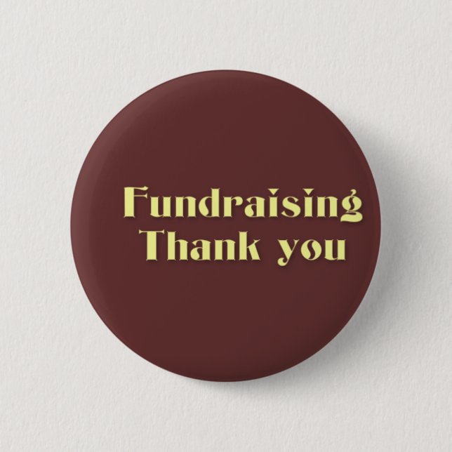Fundraising Thank You Badge (Front)