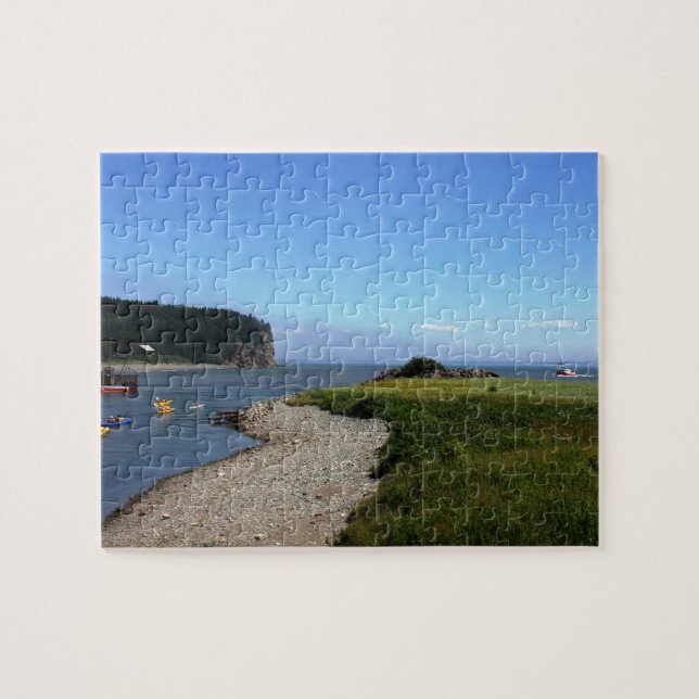 Fundy Bay Alma New Brunswick, Canada Jigsaw Puzzle (Horizontal)