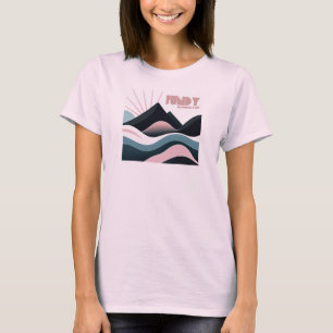 Fundy National Park Coloured Hills T-Shirt