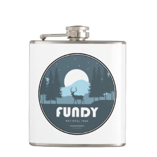 Fundy National Park Deer Hip Flask