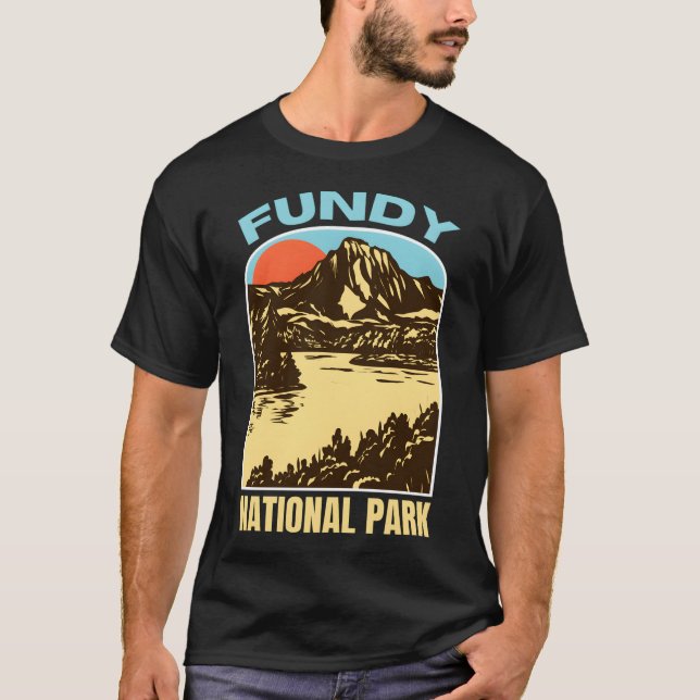 Fundy , New Brunswick � Spirit of Australia T-Shirt (Front)