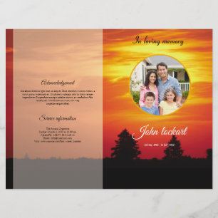 Funeral Brochure Template