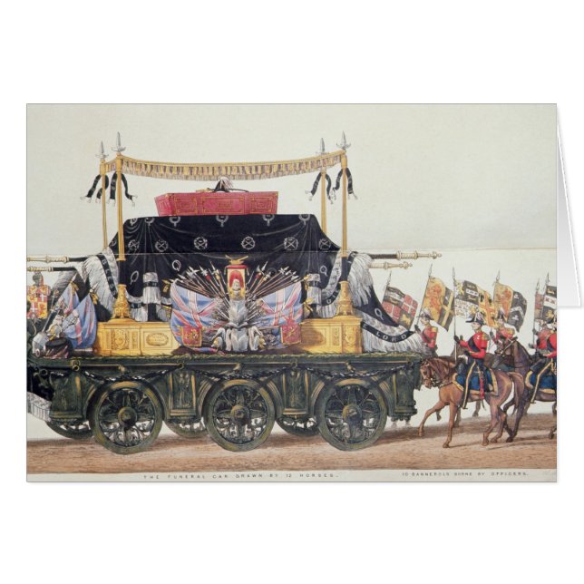 Funeral Car of the Duke of Wellington, 1853 (Front Horizontal)