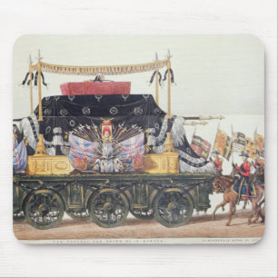 Funeral Car of the Duke of Wellington, 1853 Mouse Mat