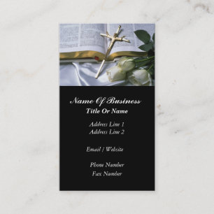 Funeral Director Business Card
