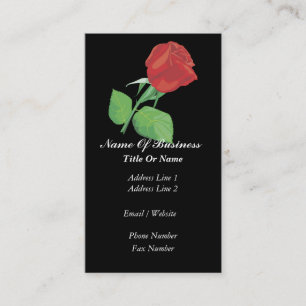 Funeral Director Business Card