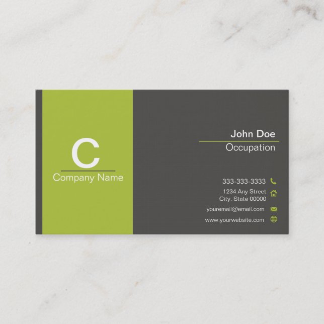 Funeral Director Business Card (Front)