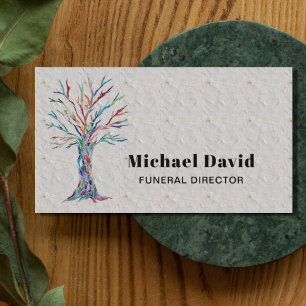 Funeral Director Business Card