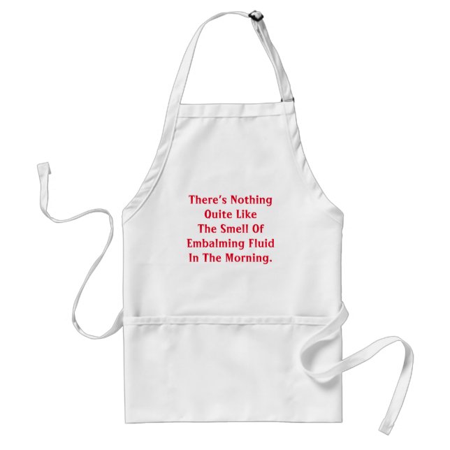 Funeral Director/Mortician & Embalmer  Standard Apron (Front)