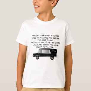 Funeral Director/Mortician Funny Hearse Design T-Shirt
