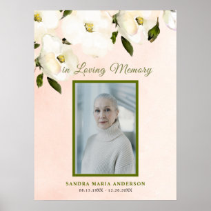 Funeral Floral Celebrating of Life Welcome Sign