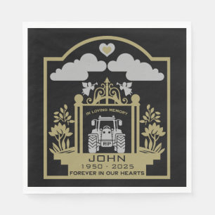 Funeral For A Farmer Napkin