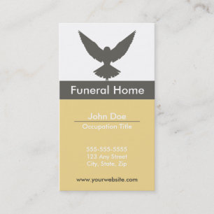 Funeral Home Business Card