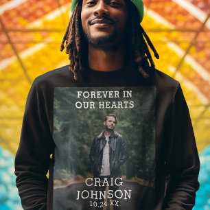 Funeral In Loving Memory Photo Sweatshirt