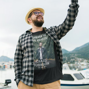 Funeral In Loving Memory   Photo T-Shirt