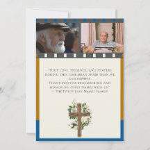 Funeral Invitation Card – Celebration of Life